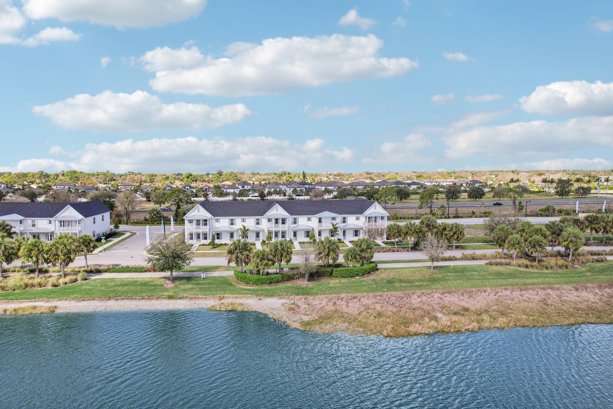 Aqua Bella Villas aerial community view