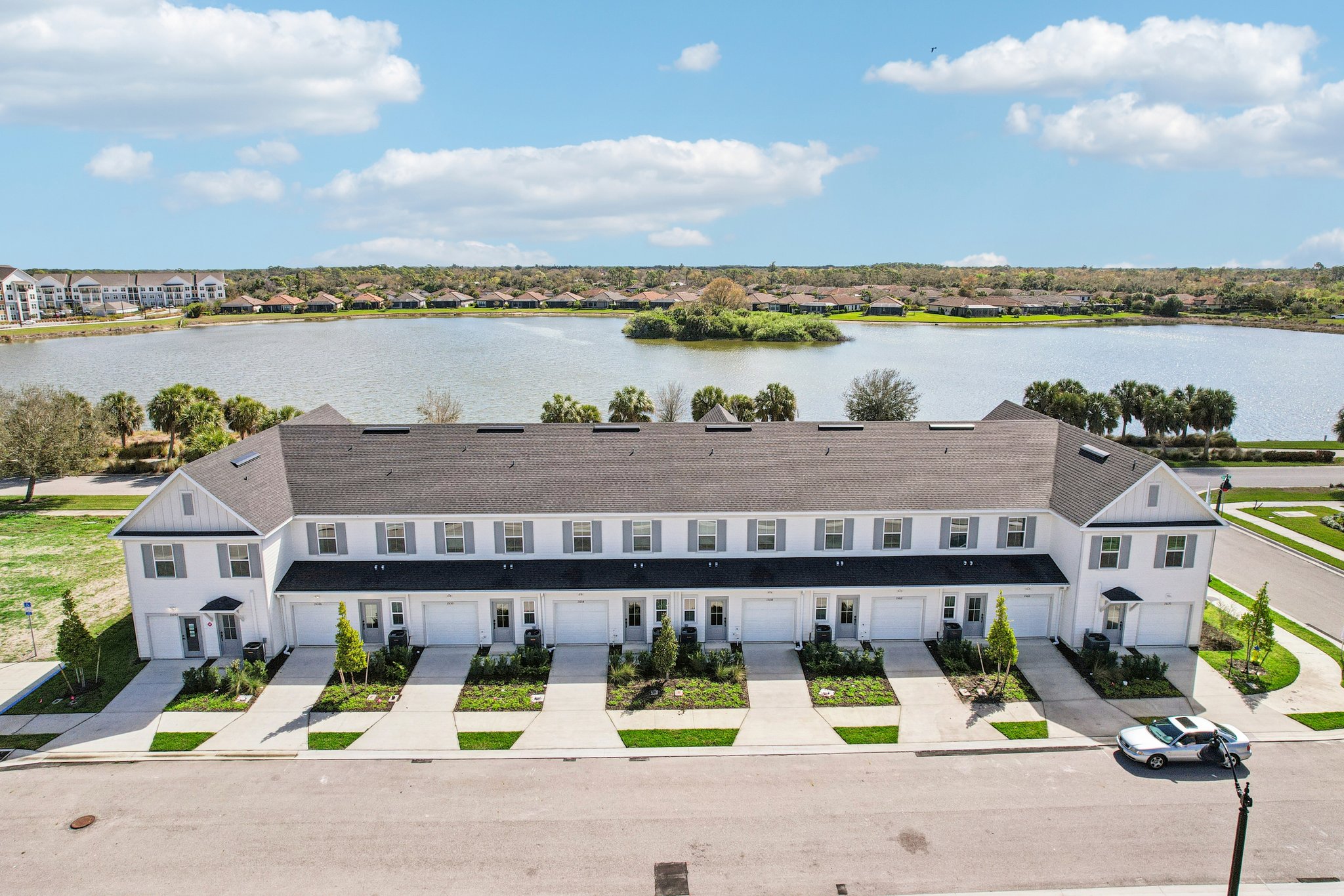 Aqua Bella Villas aerial view