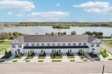 Aqua Bella Villas aerial view